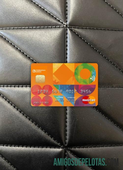 Croácia Podravska Bank Mastercard Photolook Front baixar para verificação